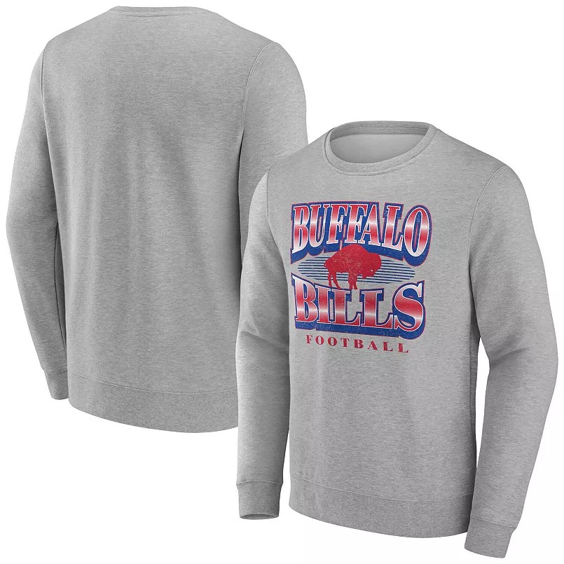 Men Buffalo Bills grey style 232 NFL 2024 hoodie